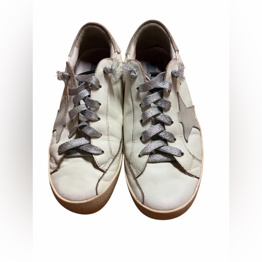 Golden Goose
Super-Star Glitter Leather Low-Top Sneakers
